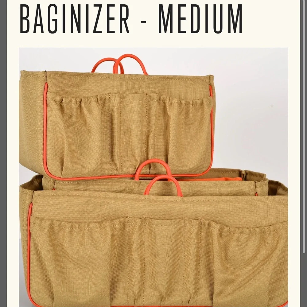 Tan‎ Organizer Bag